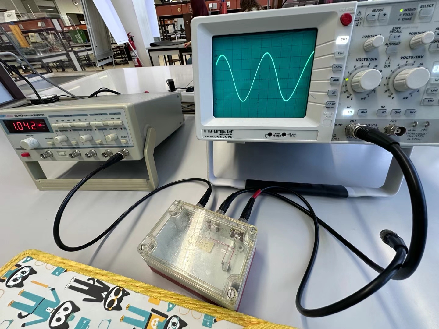 conduct an experiment